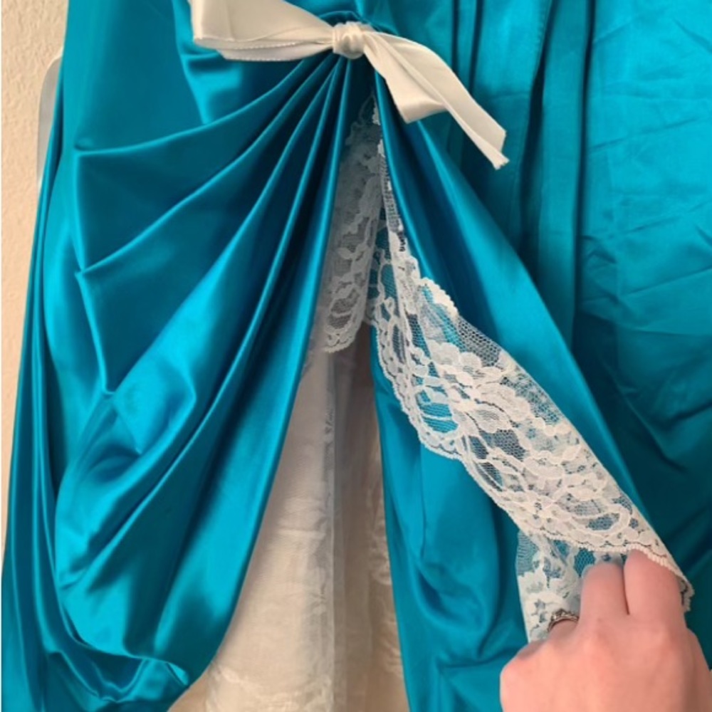 Zum Zum Vintage 80s Ballgown Size 9-10 - Picture 11 of 16